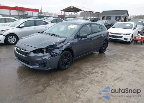 2017 Subaru Impreza 2.0I from USA, damaged, VIN 4S3GTAA61H1748714